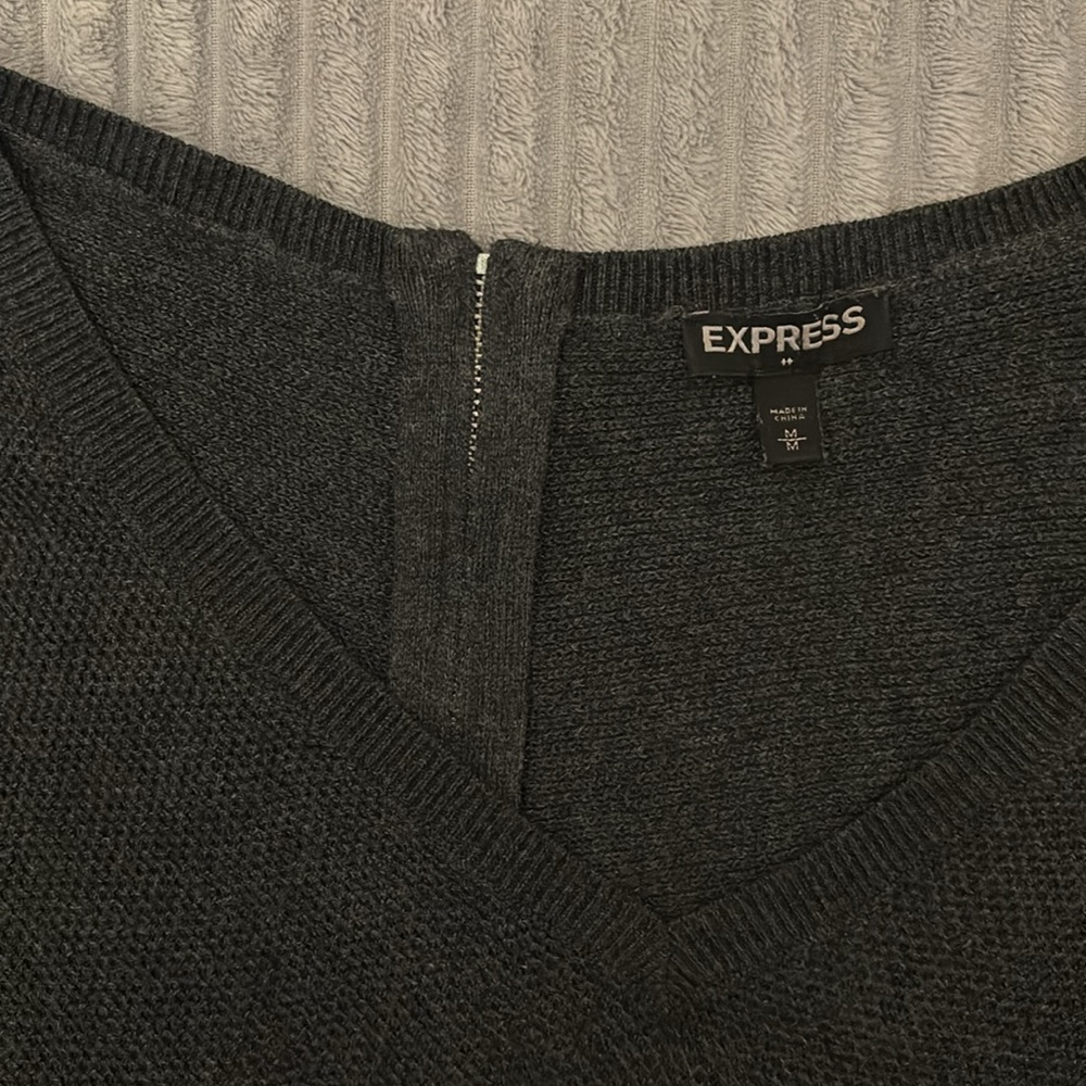 Zipper Back Top - Picture 2 of 4